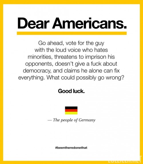 Dear Americans Germany